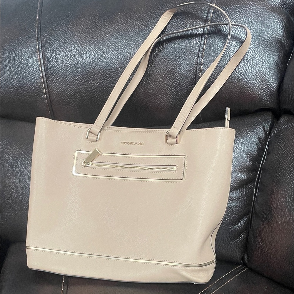 Michael Kors Tan Tote Bag